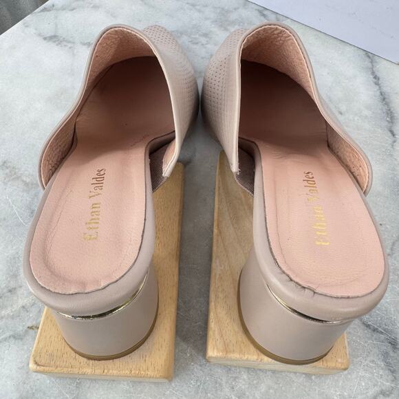 Ethan Valdes Vancouver Mules Womens Size US 9.5 Mink European Summer Office - Picture 8 of 14
